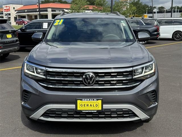 used 2021 Volkswagen Atlas car, priced at $22,533