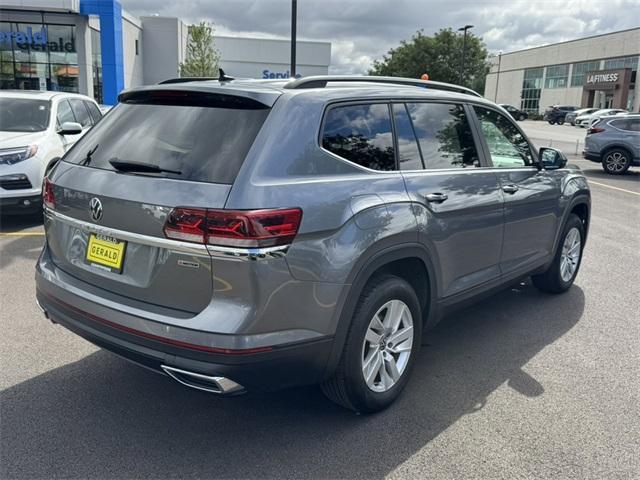 used 2021 Volkswagen Atlas car, priced at $22,533