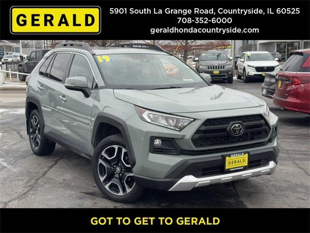 used 2019 Toyota RAV4 car, priced at $26,999