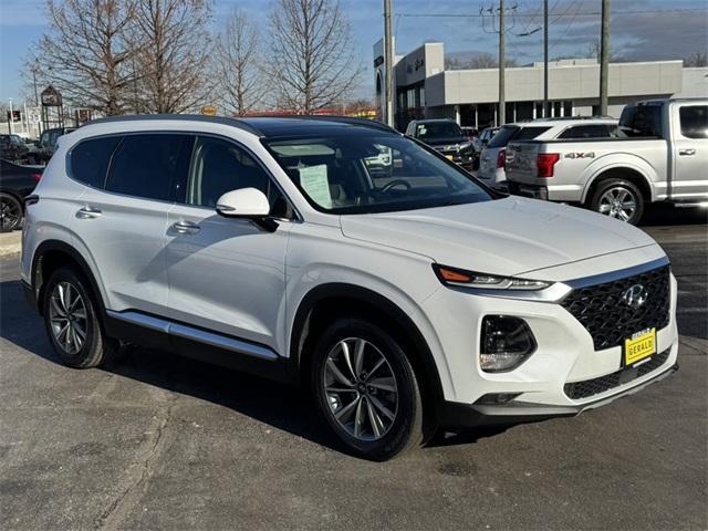 used 2019 Hyundai Santa Fe car, priced at $19,933