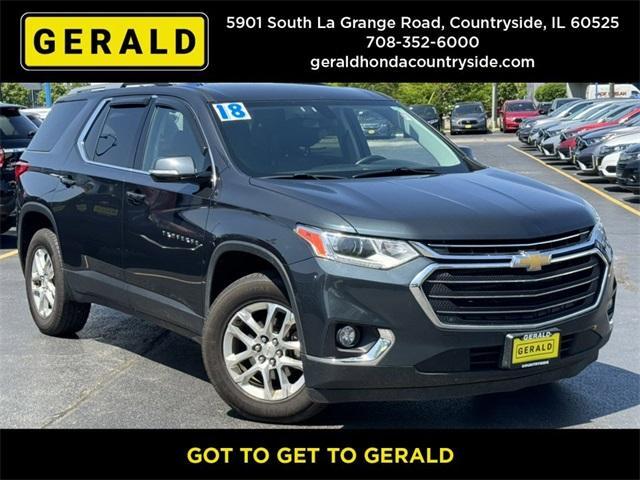 used 2018 Chevrolet Traverse car, priced at $16,533