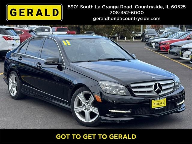 used 2011 Mercedes-Benz C-Class car, priced at $7,733