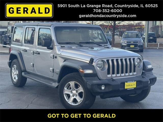 used 2018 Jeep Wrangler Unlimited car, priced at $23,999