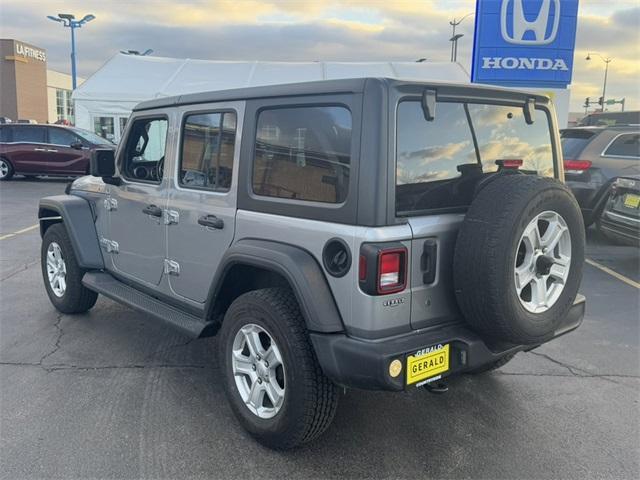 used 2018 Jeep Wrangler Unlimited car, priced at $23,999