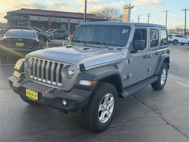 used 2018 Jeep Wrangler Unlimited car, priced at $23,999