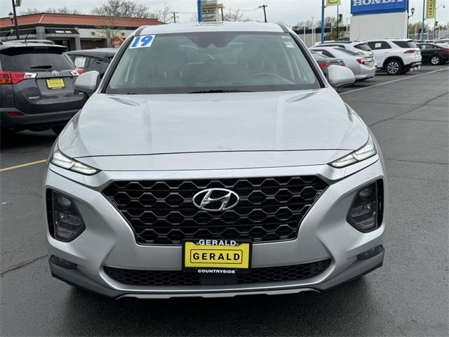 used 2019 Hyundai Santa Fe car, priced at $17,499