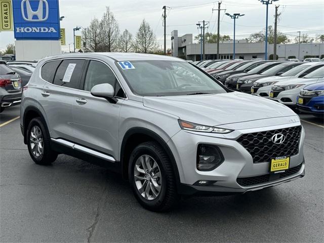 used 2019 Hyundai Santa Fe car, priced at $17,333