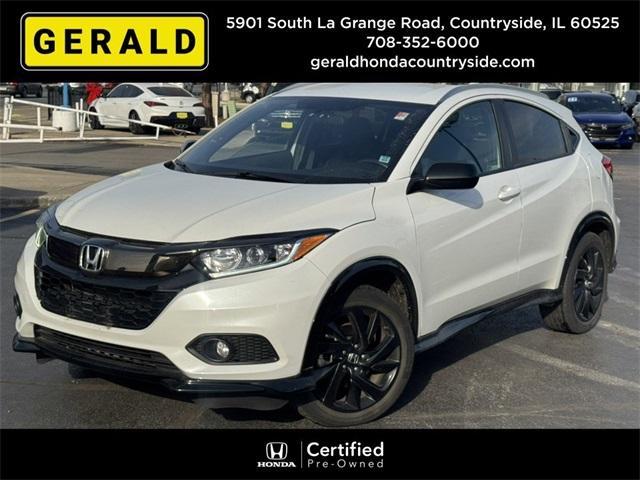 used 2021 Honda HR-V car, priced at $23,333