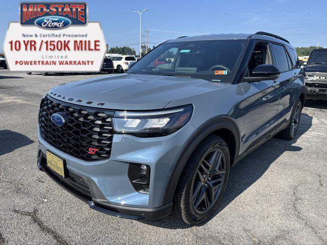 new 2025 Ford Explorer car, priced at $57,955