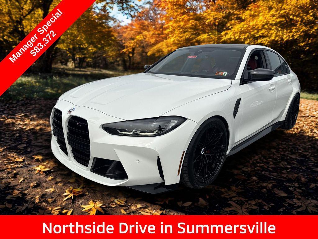 used 2023 BMW M3 car, priced at $83,372
