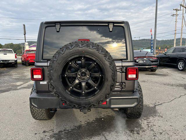 used 2021 Jeep Wrangler Unlimited car, priced at $34,439