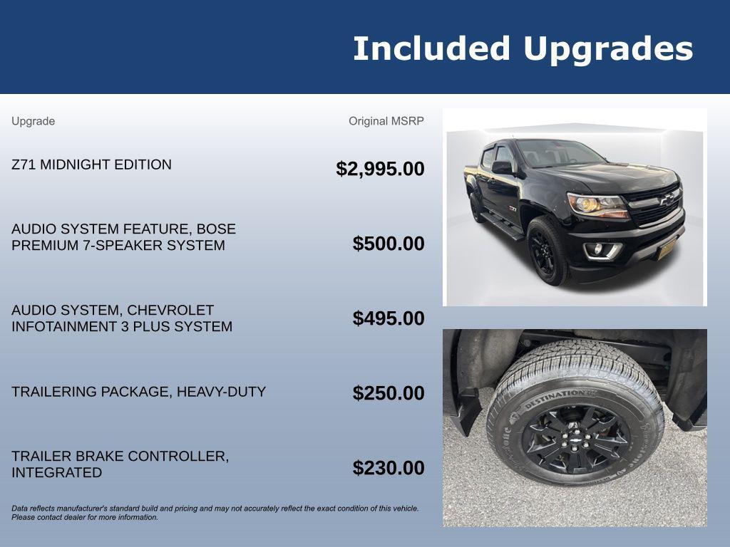 used 2020 Chevrolet Colorado car, priced at $25,883