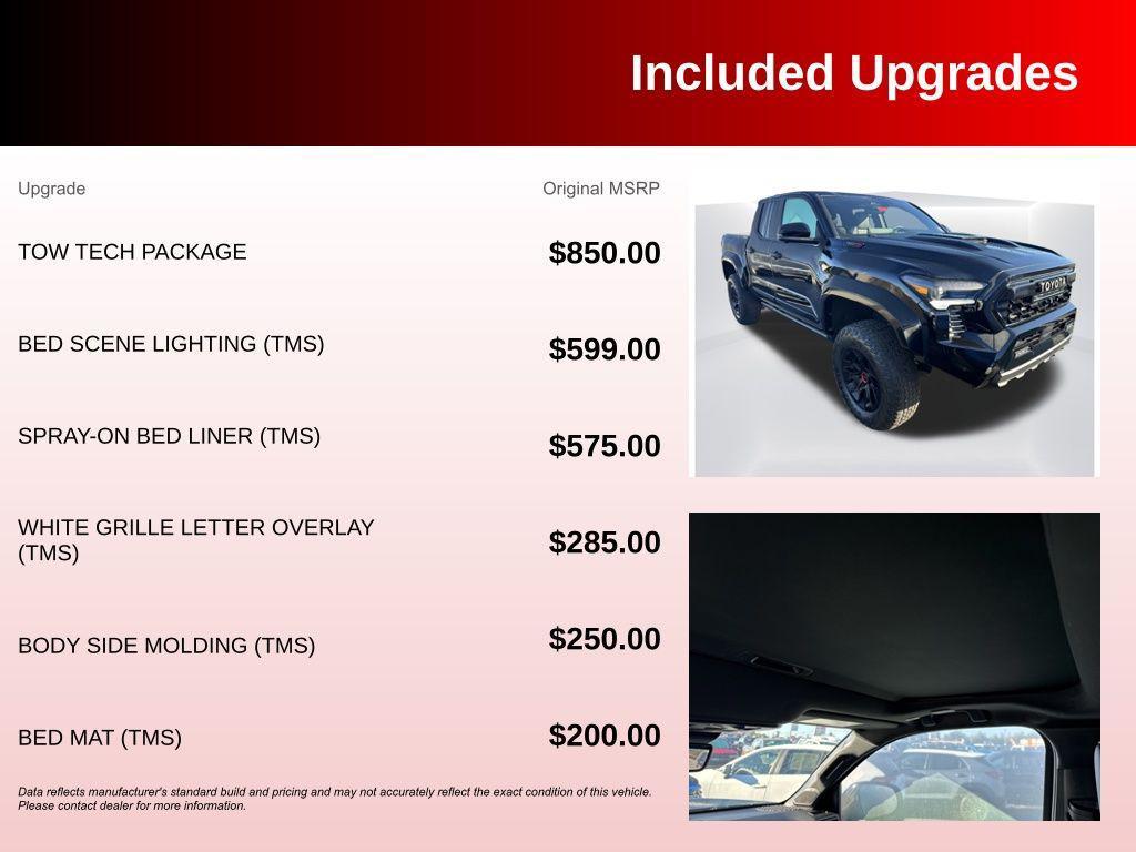 used 2025 Toyota Tacoma car, priced at $61,430