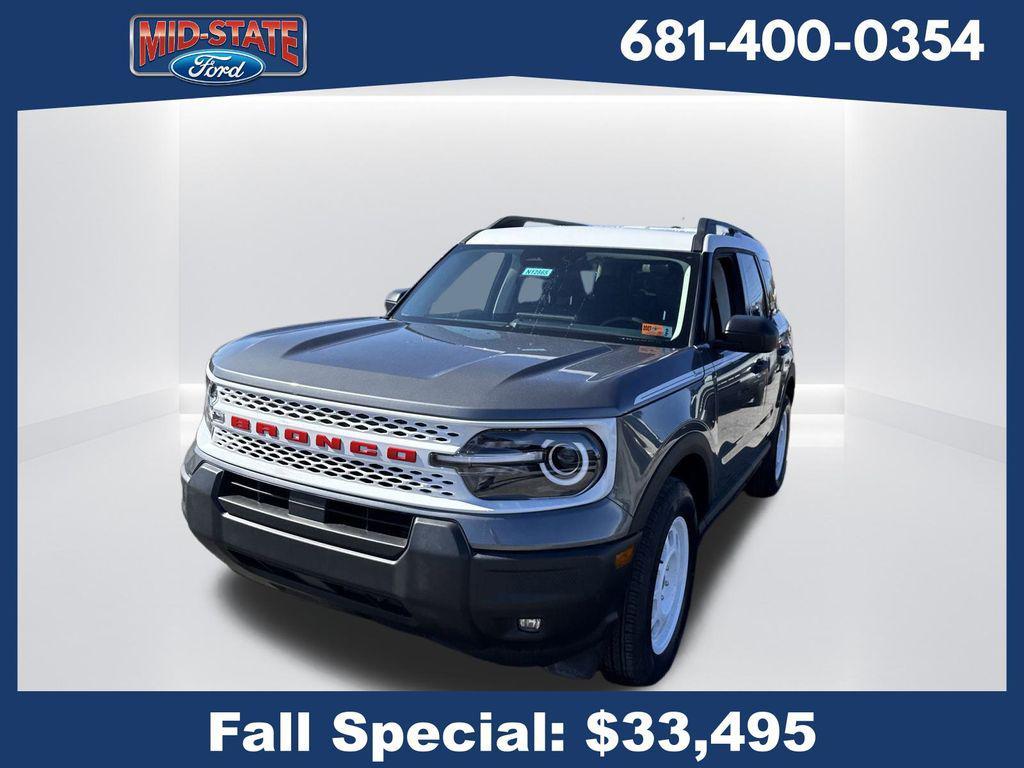 new 2025 Ford Bronco Sport car, priced at $33,495