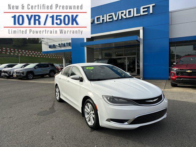 used 2017 Chrysler 200 car