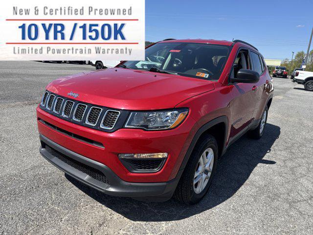 used 2018 Jeep Compass car, priced at $14,672
