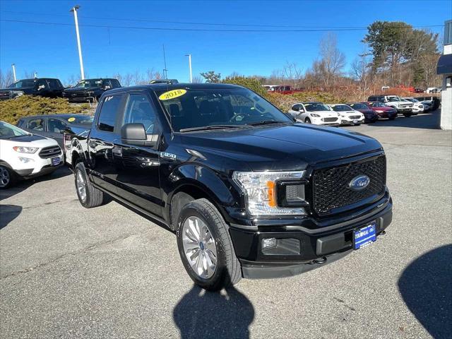 used 2018 Ford F-150 car, priced at $25,637