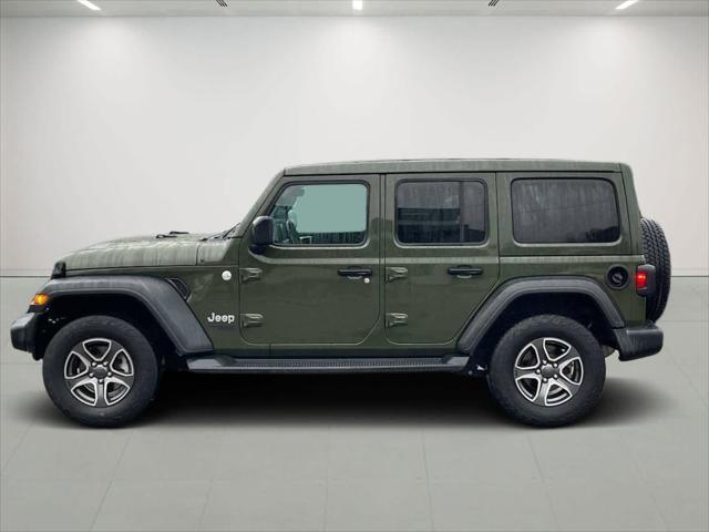 used 2021 Jeep Wrangler Unlimited car, priced at $30,577