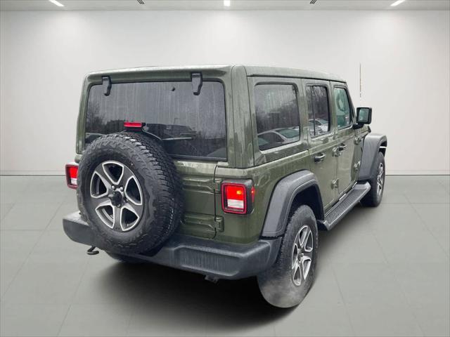 used 2021 Jeep Wrangler Unlimited car, priced at $30,577