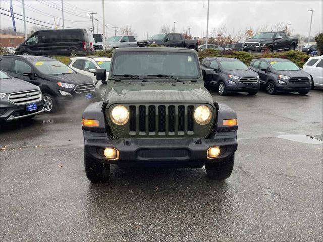 used 2021 Jeep Wrangler Unlimited car, priced at $30,577