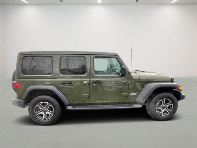 used 2021 Jeep Wrangler Unlimited car, priced at $30,577