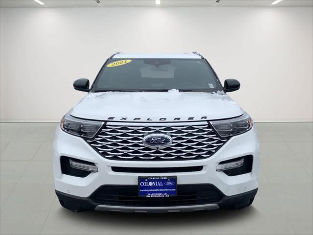 used 2021 Ford Explorer car, priced at $39,877