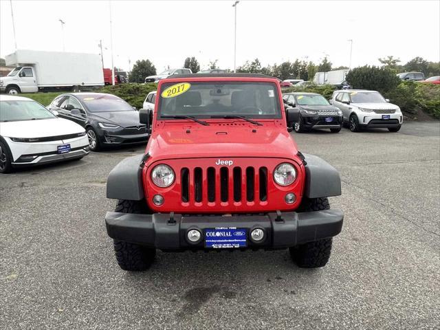 used 2017 Jeep Wrangler Unlimited car, priced at $22,977