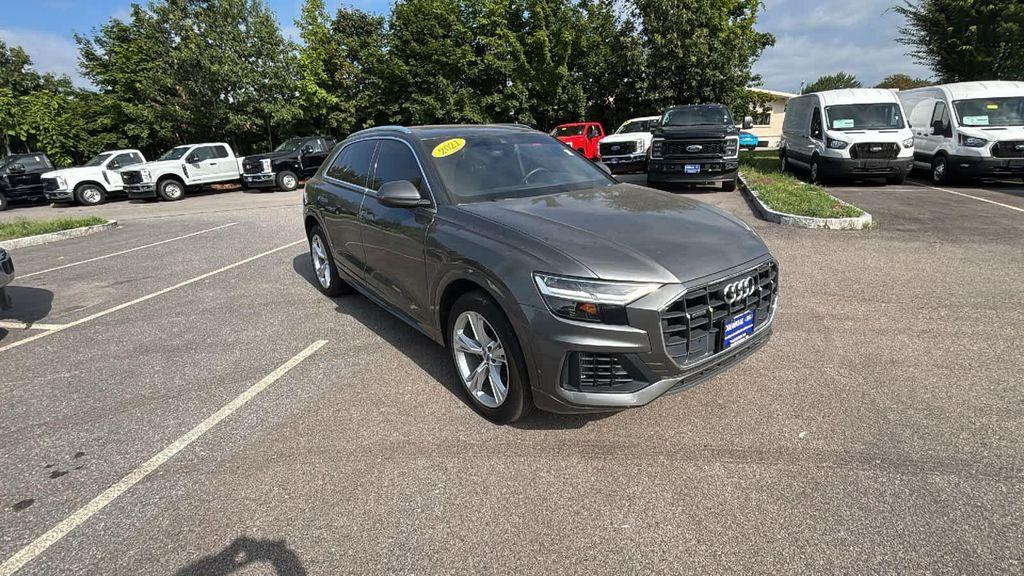 used 2021 Audi Q8 car, priced at $42,977