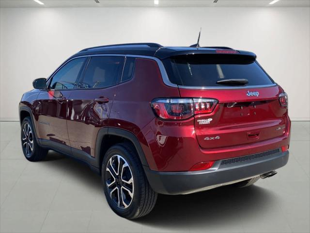 used 2022 Jeep Compass car, priced at $24,577