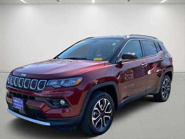 used 2022 Jeep Compass car, priced at $24,577
