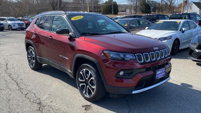 used 2022 Jeep Compass car, priced at $24,577