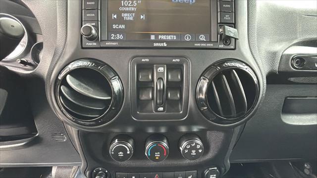 used 2017 Jeep Wrangler Unlimited car, priced at $21,977