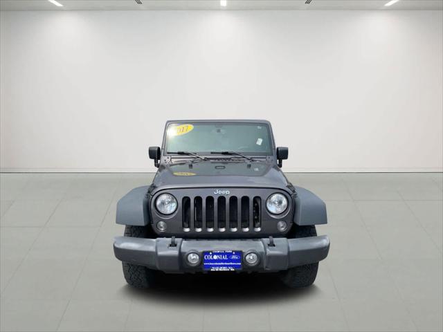 used 2017 Jeep Wrangler Unlimited car, priced at $21,577