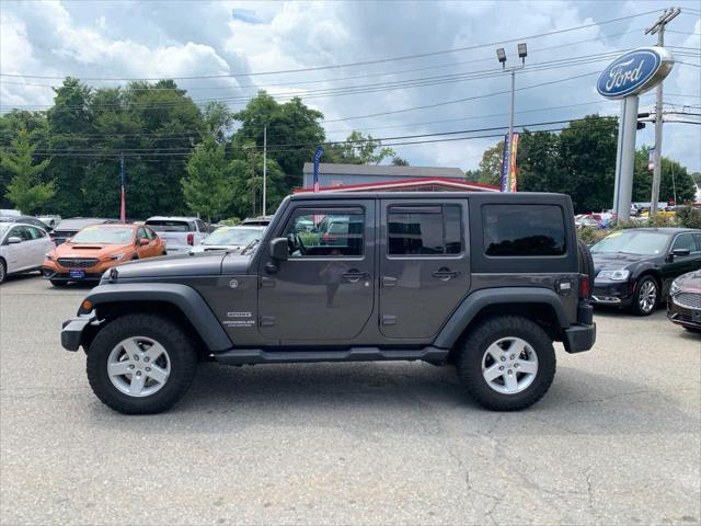 used 2017 Jeep Wrangler Unlimited car, priced at $21,577