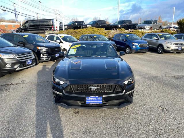 used 2020 Ford Mustang car, priced at $21,517