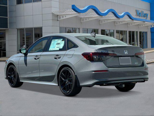 new 2025 Honda Civic Hybrid car, priced at $30,555