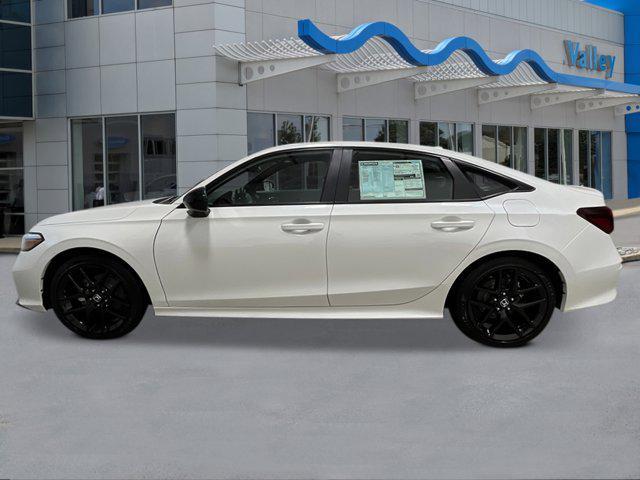 new 2025 Honda Civic Hybrid car, priced at $30,555