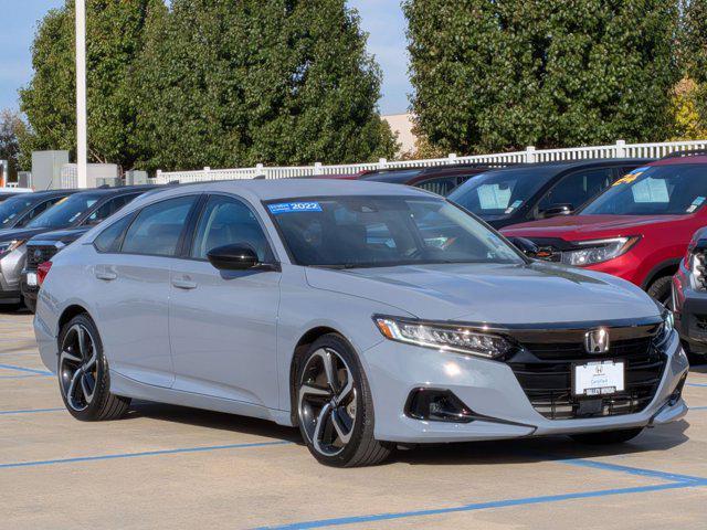 used 2022 Honda Accord car, priced at $27,495
