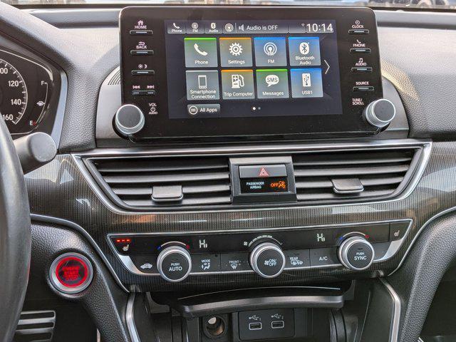 used 2022 Honda Accord car, priced at $27,495