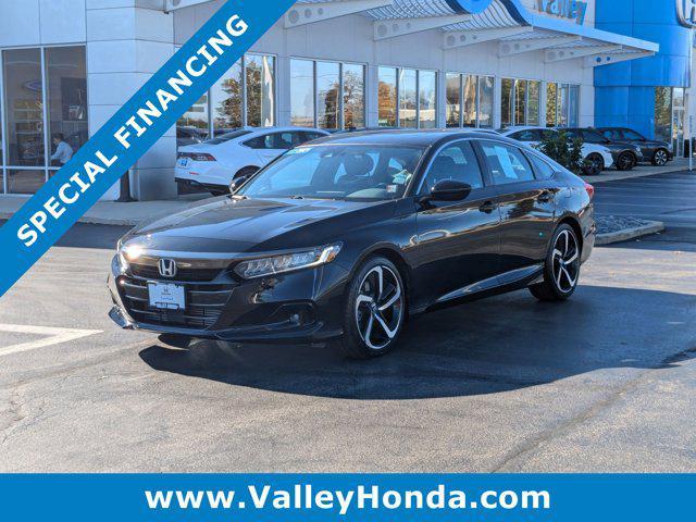 used 2021 Honda Accord car, priced at $27,995