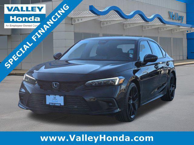 used 2022 Honda Civic car, priced at $23,995