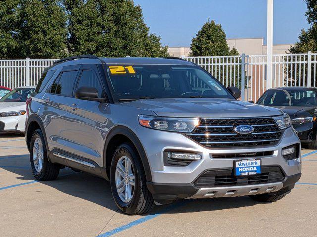 used 2021 Ford Explorer car, priced at $27,495
