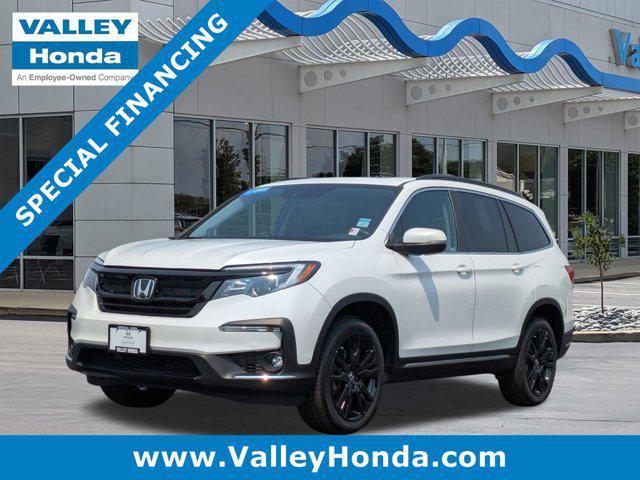 used 2022 Honda Pilot car, priced at $35,995