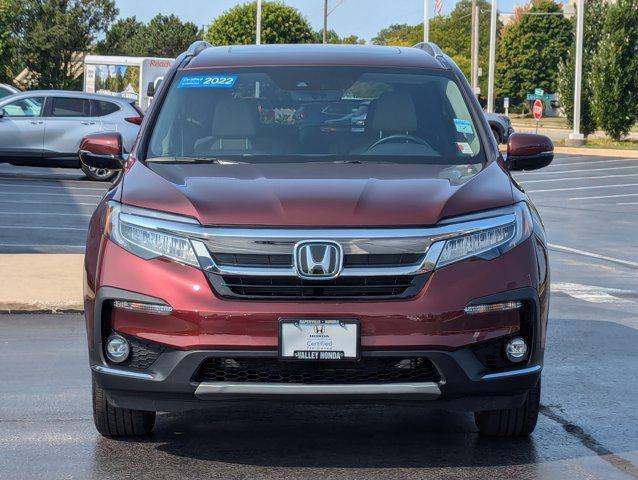 used 2022 Honda Pilot car, priced at $37,495