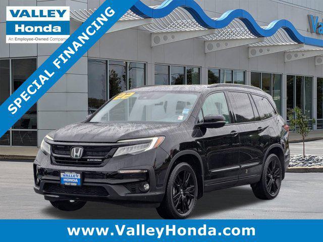 used 2022 Honda Pilot car, priced at $28,995