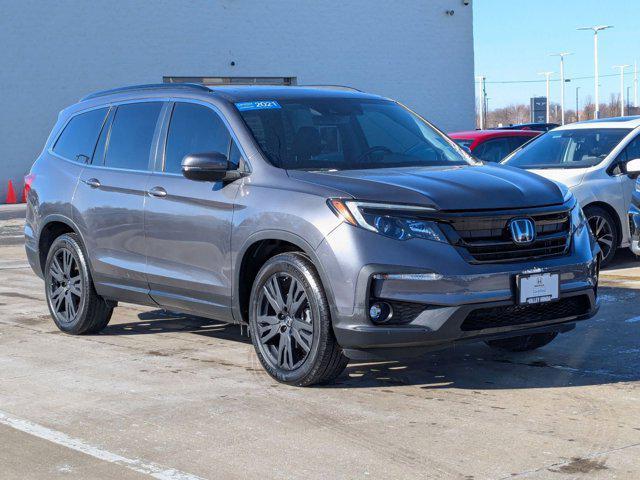 used 2021 Honda Pilot car, priced at $31,495