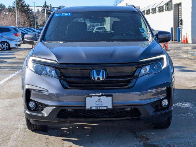 used 2021 Honda Pilot car, priced at $31,495