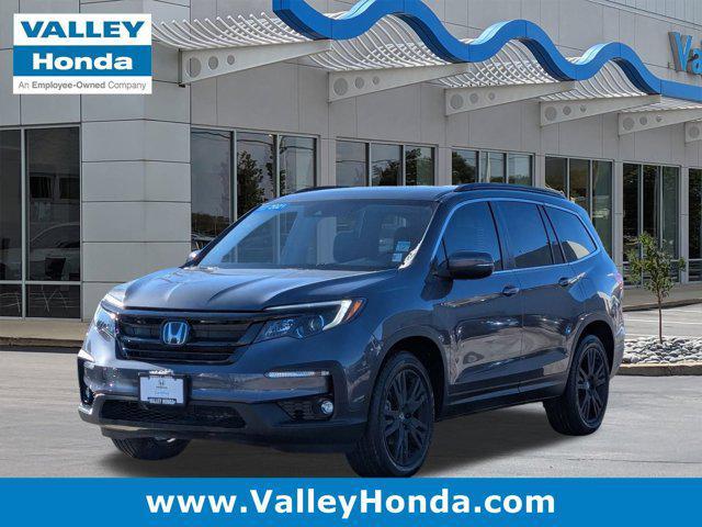 used 2021 Honda Pilot car, priced at $31,495