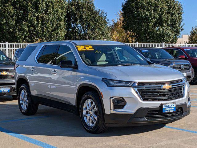 used 2022 Chevrolet Traverse car, priced at $20,995