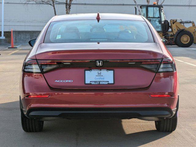 used 2024 Honda Accord car, priced at $27,495